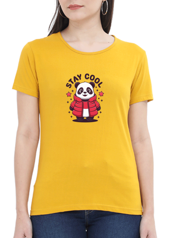 Chill Out with Our "Stay Cool Panda" T-shirt
