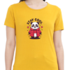 Mustard Yellow Chill Out with Our "Stay Cool Panda" T-shirt
