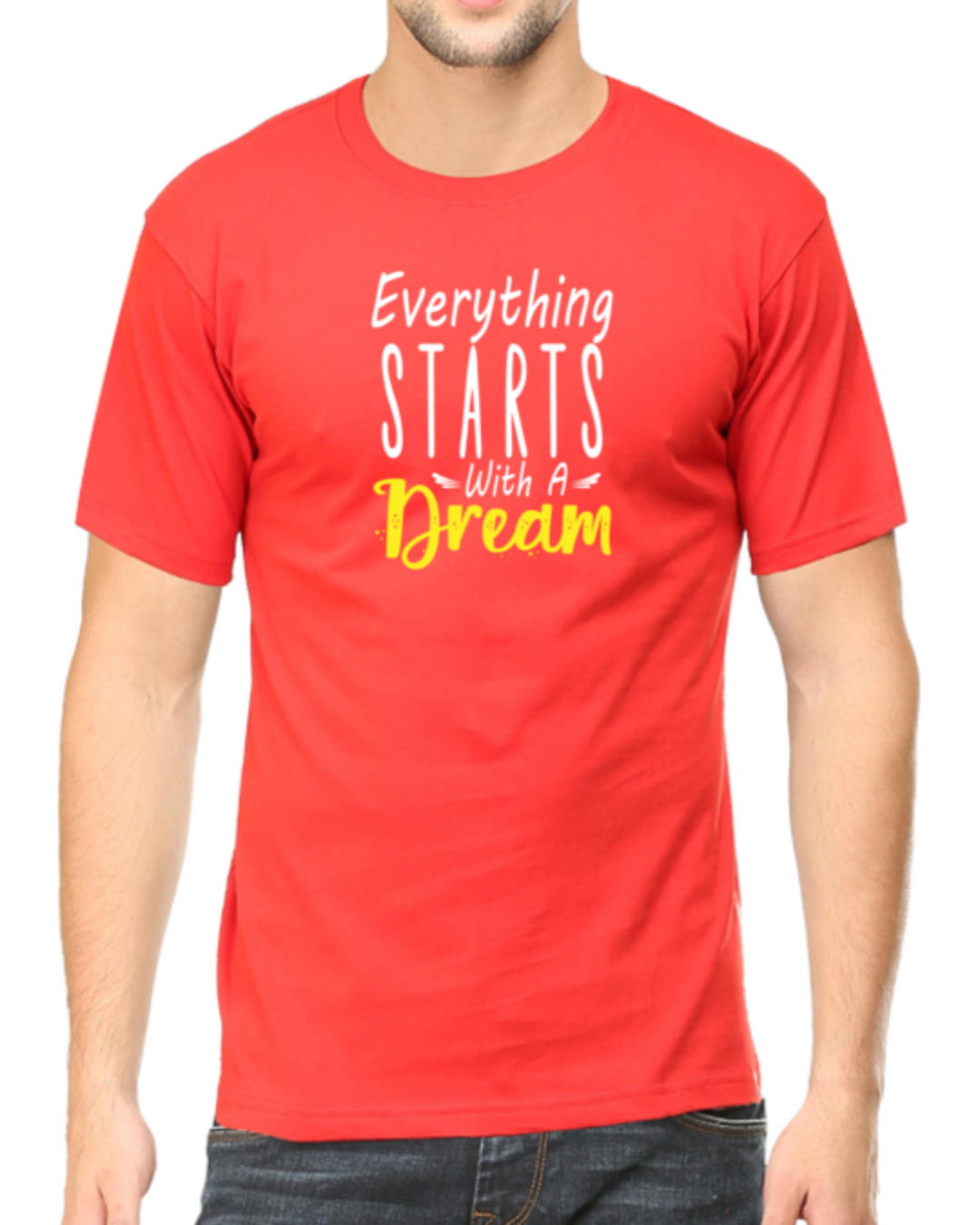 Inspire Your Journey with the "Everything Starts with a Dream" T-shirt