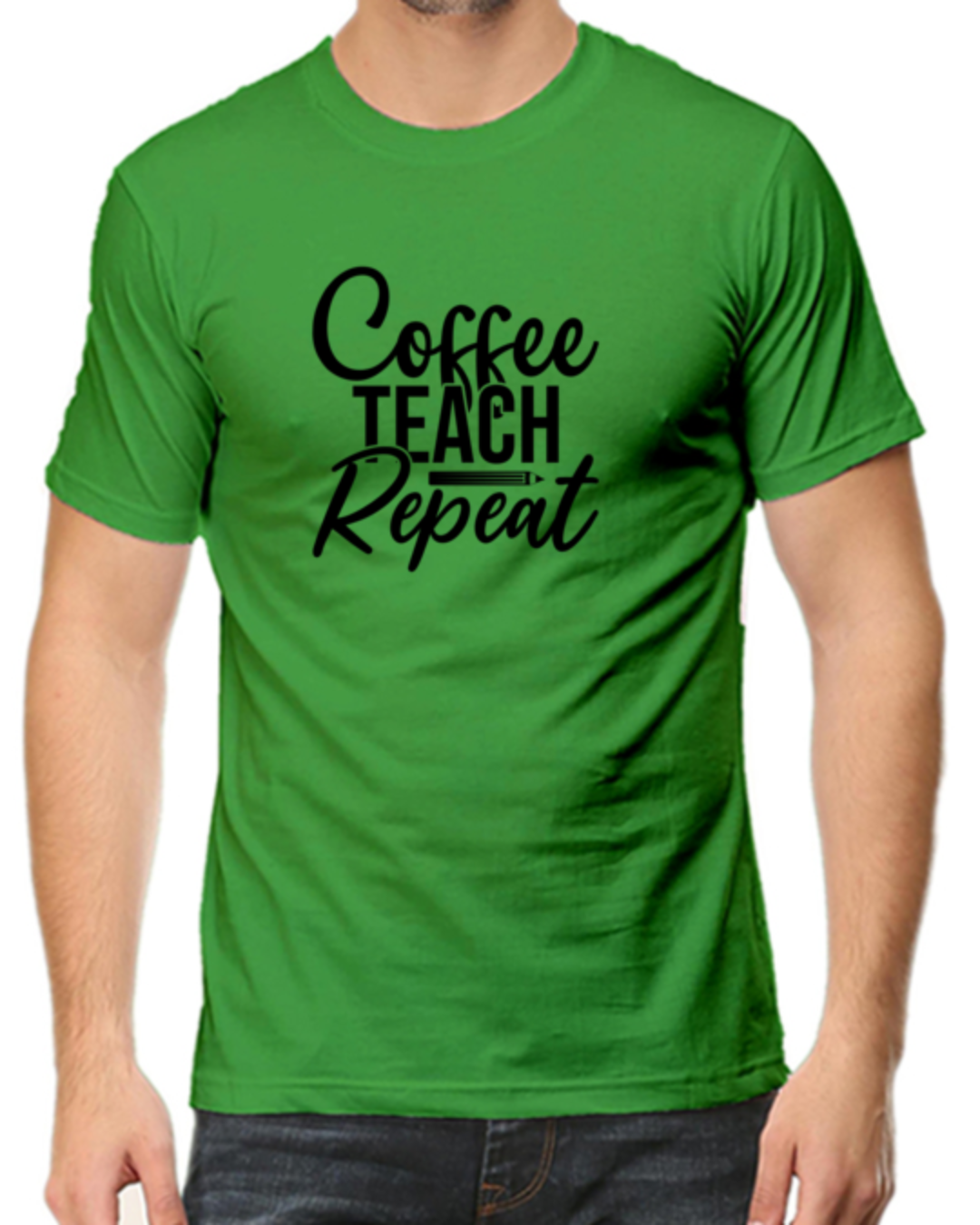 Fuel Your Passion for Teaching with the "Coffee Teach Repeat" T-shirt