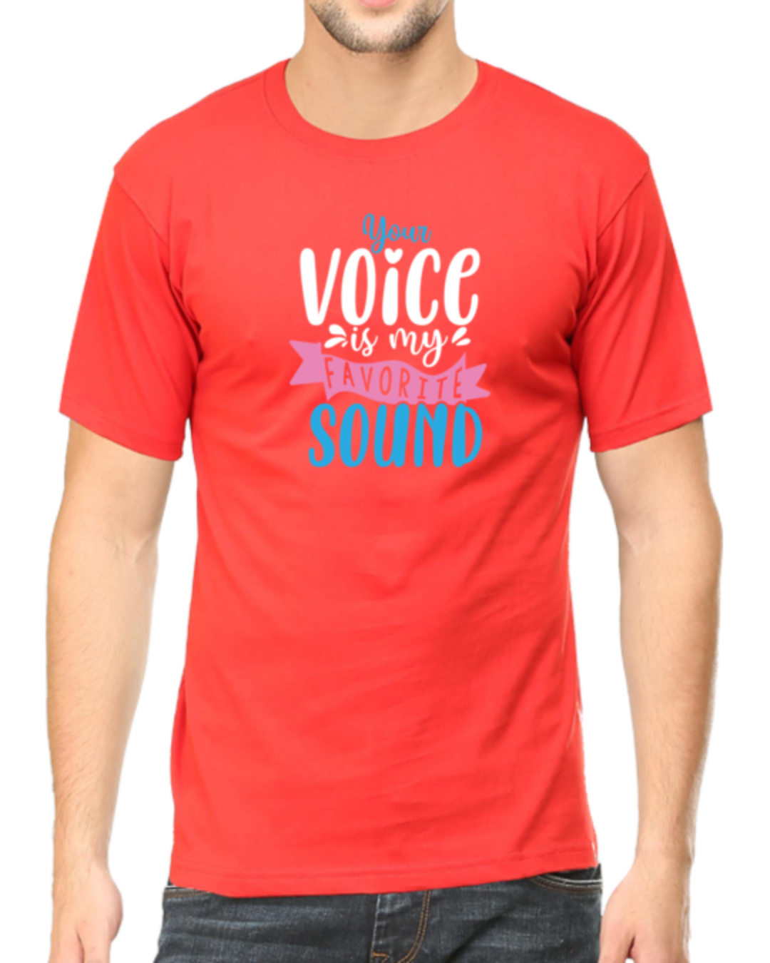 Express Your Affection with the "Your Voice is My Favorite Sound" T-shirt