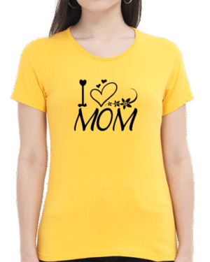 Express Your Love with the "I Love Mom" T-shirt