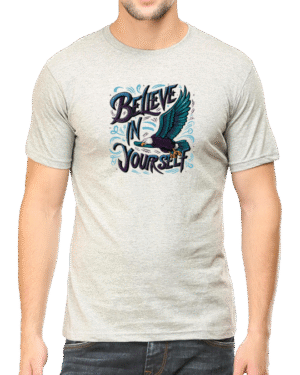 Empower Your Confidence with the "Believe In Yourself" T-shirt