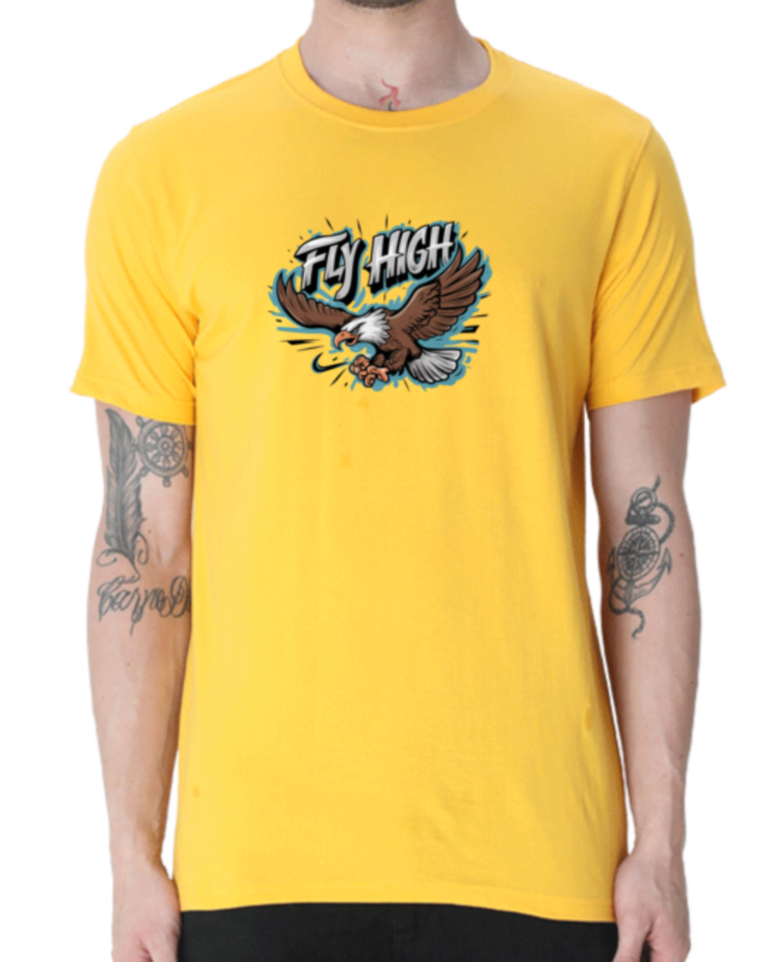 Elevate Your Ambitions with the "Fly High" T-shirt