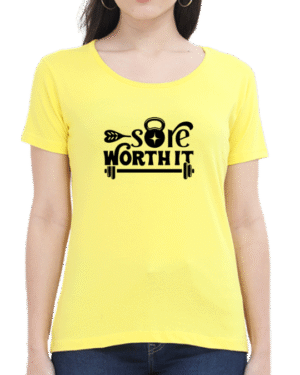 Embrace the Grind with the "Sore Worth It" T-shirt
