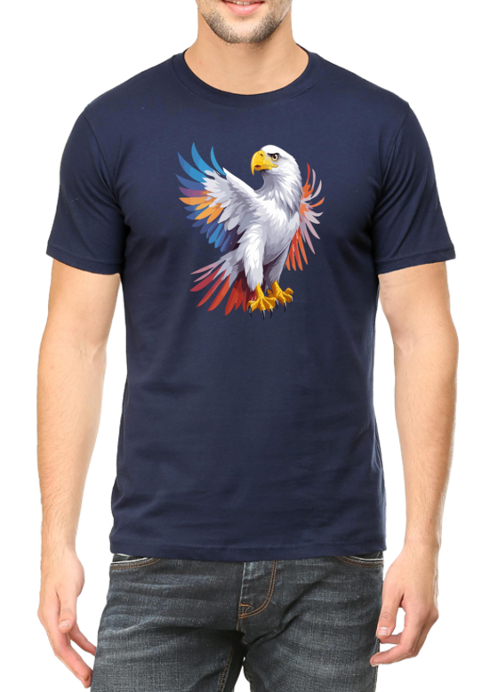 Soar in Style with Our Eagle Image Design T-shirt