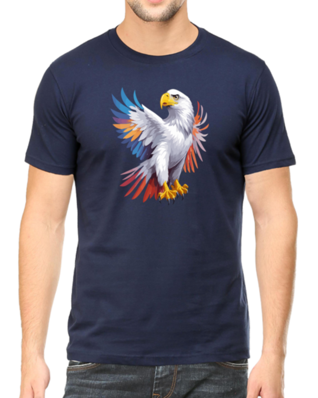 Soar in Style with Our Eagle Image Design T-shirt