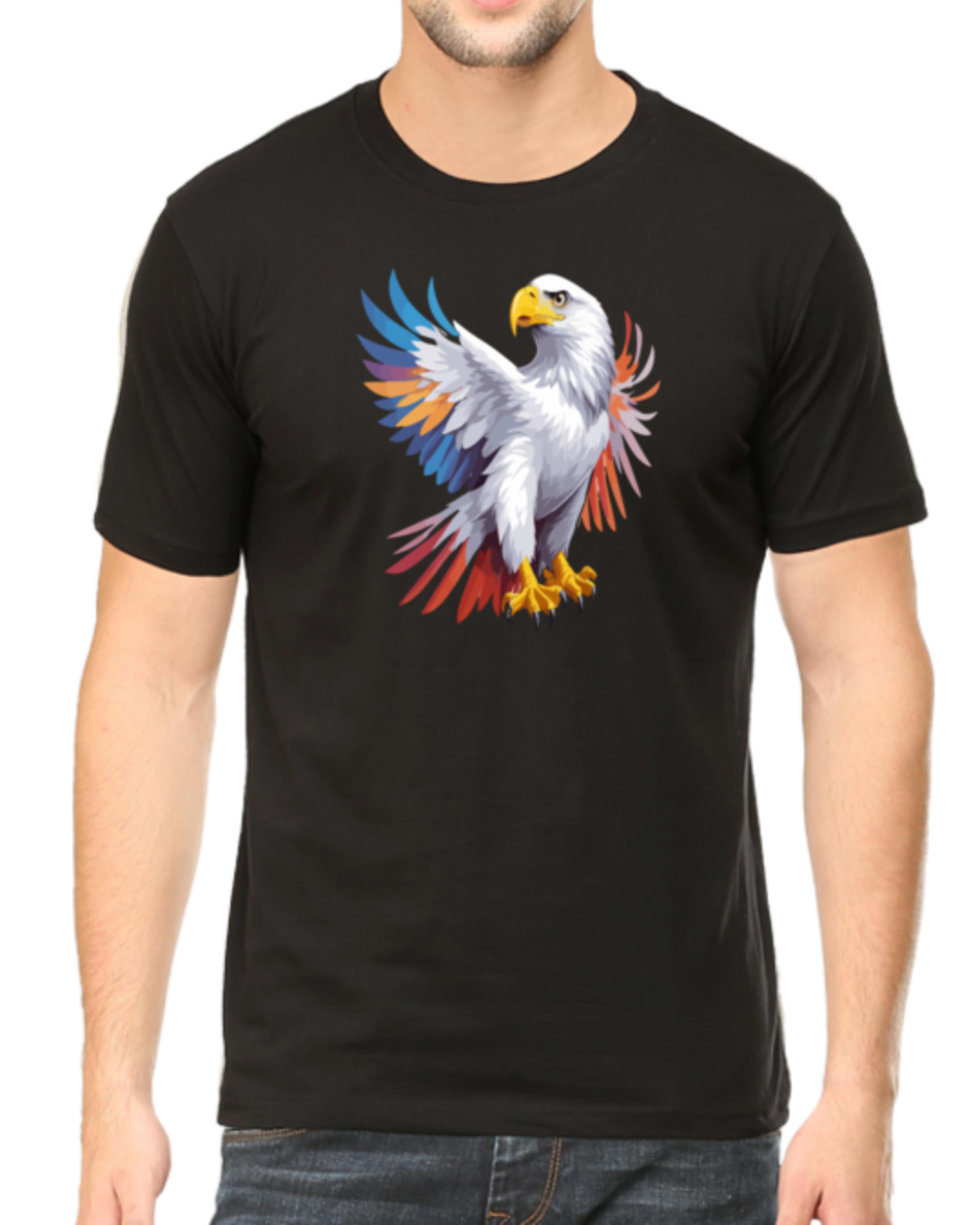 Soar in Style with Our Eagle Image Design T-shirt