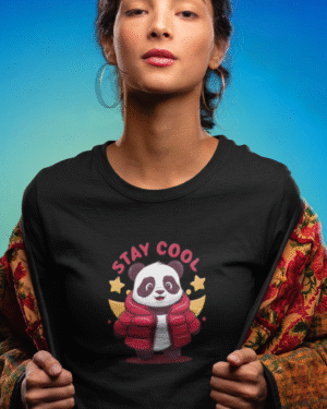 Chill Out with Our "Stay Cool Panda" T-shirt