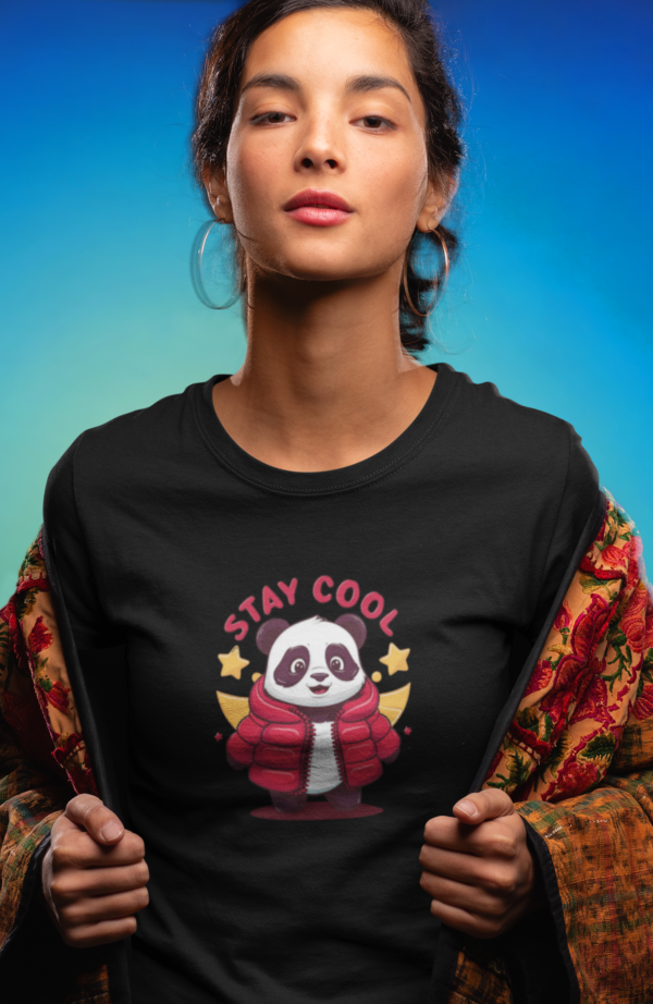 Chill Out with Our "Stay Cool Panda" T-shirt