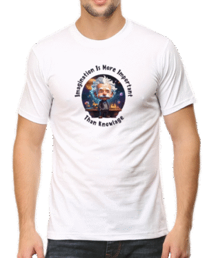Inspire Creativity with Our "Imagination Is More Important Than Knowledge" T-shirt