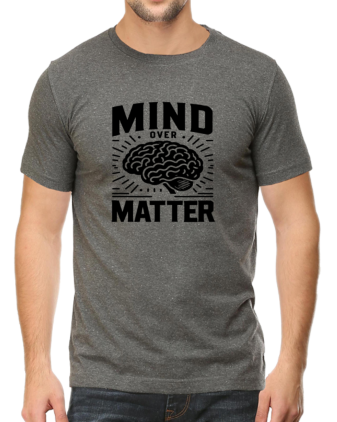 Embrace Mental Strength with Our "Mind Over Matter" T-shirt