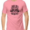 Unleash Your Inner Strength with Our "Train Like a Beast Look Like a Beauty" T-shirt