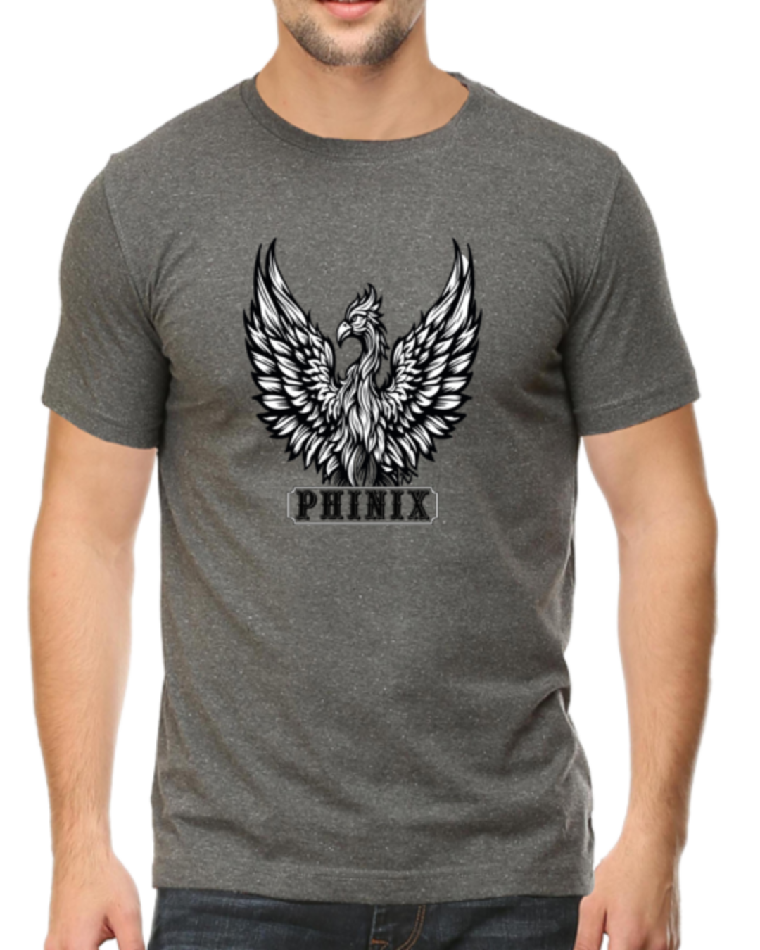 Embrace Resilience with Our "Phinix Design with Word Phinix" T-shirt