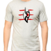 Grey Melange Awaken Your Inner Vision with Our "Third Eye of Shiva" T-shirt