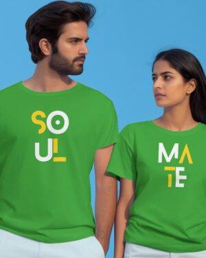 Celebrate Love with "Soul Mate" Couples T-Shirts