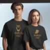 "The Night Owl - The Early Bird" Couples T-Shirts