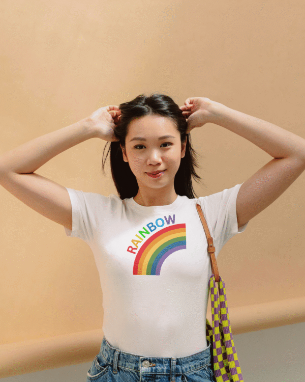 Brighten Your Wardrobe with Our "Rainbow" T-shirt