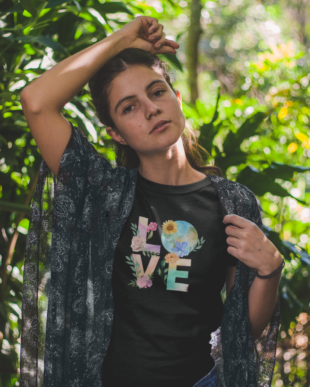 Celebrate the Outdoors with Our "Love Nature" T-shirt
