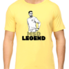 Yellow Celebrate MS Dhoni's Legendary Career with Our "MSD Legend" T-shirt