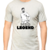 Grey Melange Celebrate MS Dhoni's Legendary Career with Our "MSD Legend" T-shirt