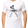 White Celebrate Cricket with Our "Captain Cool" MSD T-shirt