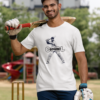 t-shirt-mockup-featuring-a-smiling-man-wearing-cricket-gear-m39970 Celebrate Cricket with Our "Captain Cool" MSD T-shirt