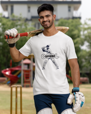 Celebrate Cricket with Our "Captain Cool" MSD T-shirt