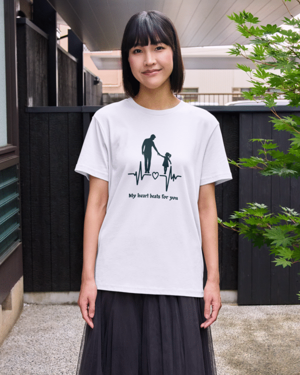 d037f169dc313bf7 My Heart Beats for You Unisex T-Shirt