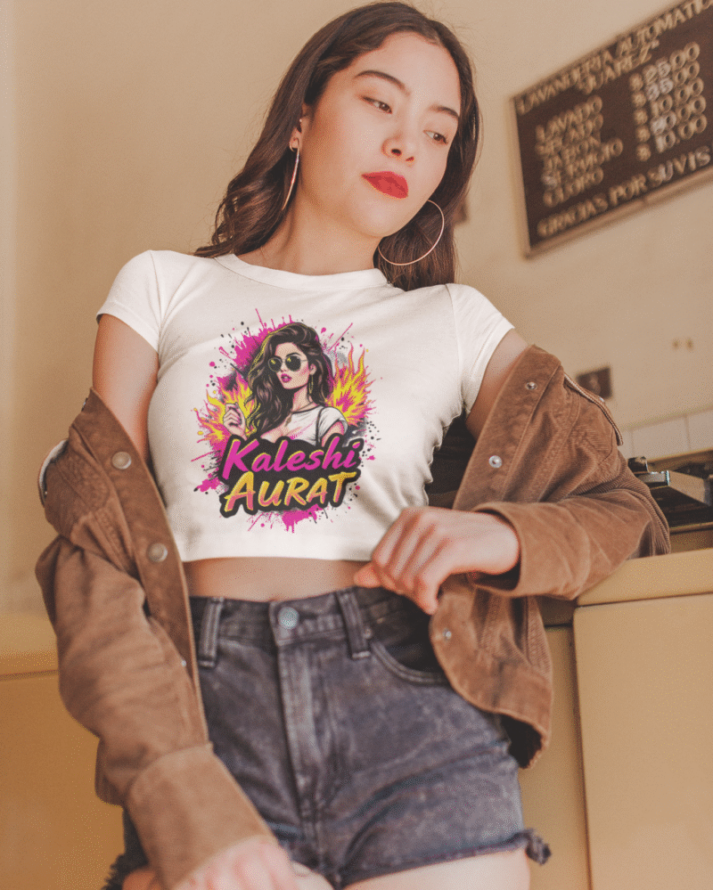 Kaleshi Aurat Women's Crop Top - Image 5