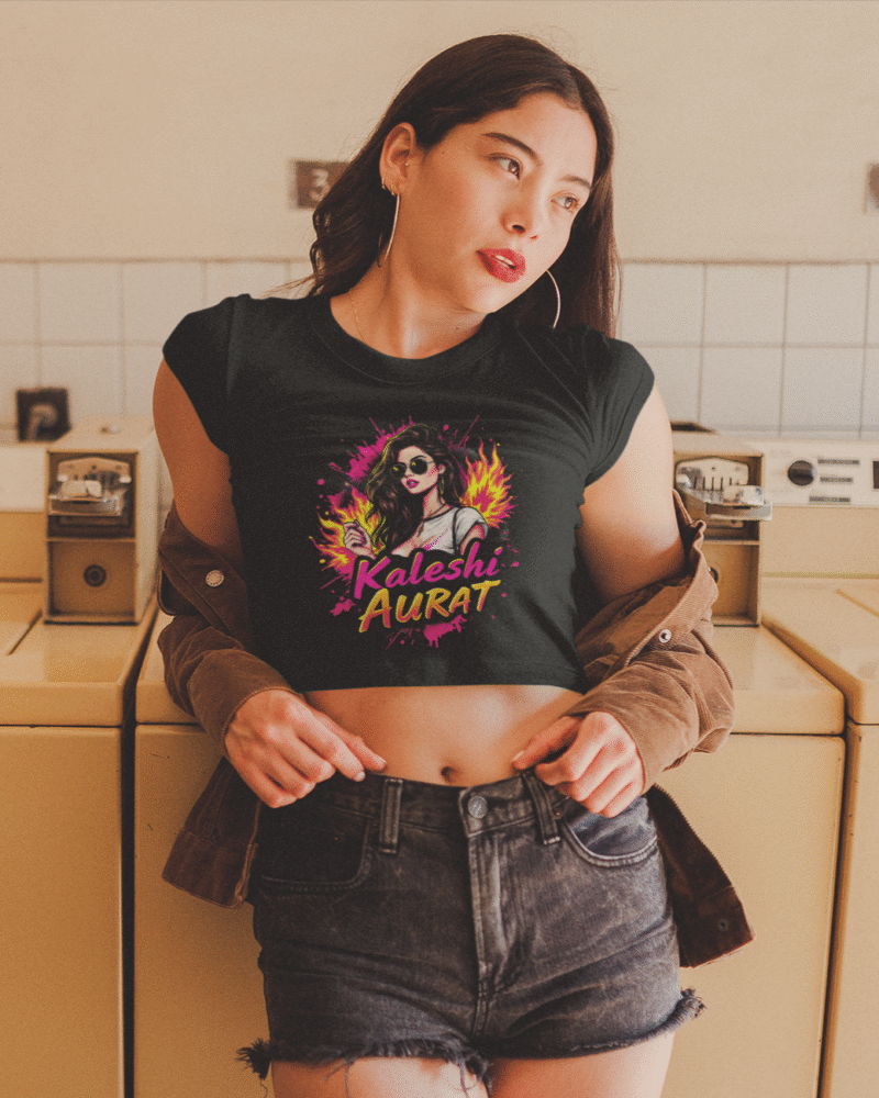 Kaleshi Aurat Women's Crop Top - Image 3