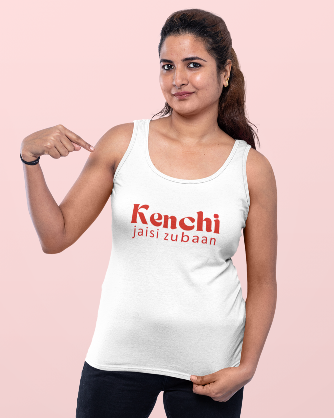 Kenchi Jaisi Zubaan Women's Tank Top