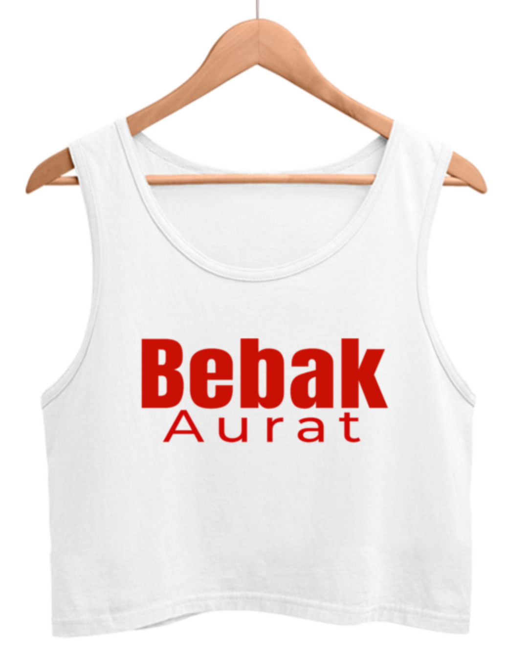 Bebak Aurat Women's Crop Tank