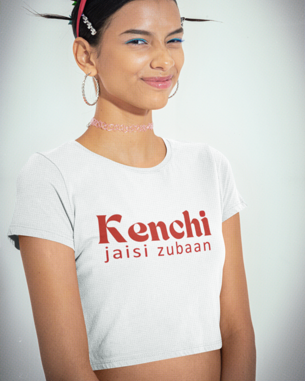 Kenchi Jaisi Zubaan Women's Crop Top