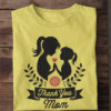 folded-tee-mockup-against-a-wooden-surface-33685 (2) Thank You Mom Women’s T-Shirt – Heartfelt Gift for Mothers