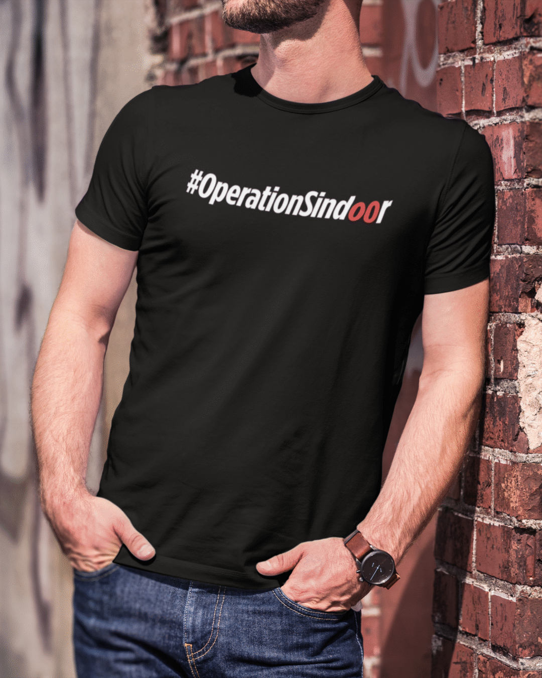 #OperationSindoor Unisex T-Shirt – Tribute to India's Precision Strike