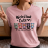Labubu Inspired “Weird but Cute” Women’s T-shirt