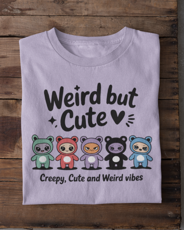 Labubu Inspired “Weird but Cute” Women’s T-shirt