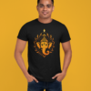 t-shirt-mockup-of-a-man-with-a-trendy-haircut-standing-at-a-studio-28949 Ekadanta Unisex T-shirt – Lord Ganesha Inspired Spiritual Streetwear