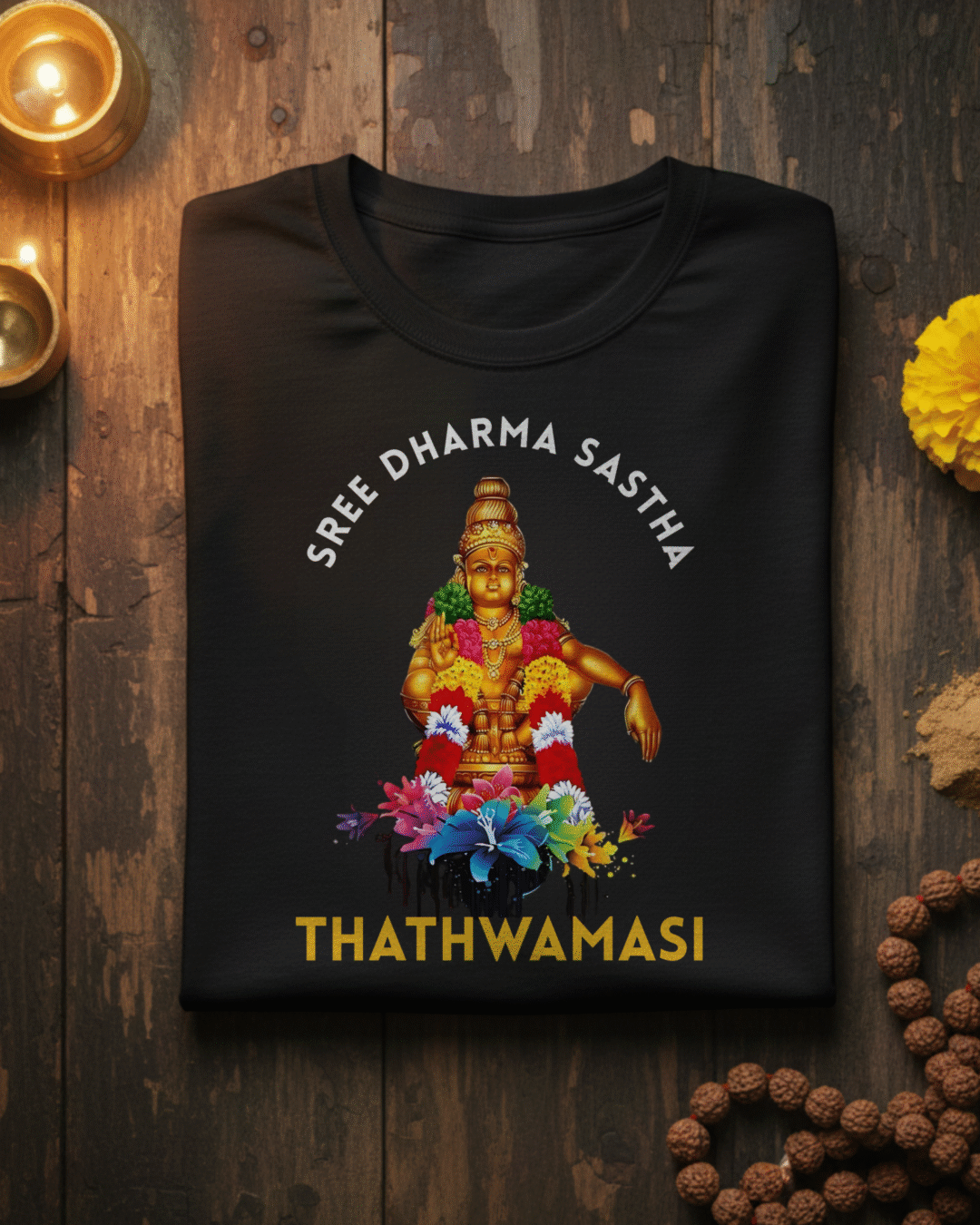Sree Dharma Sastha – Thathwamasi Unisex T-shirt
