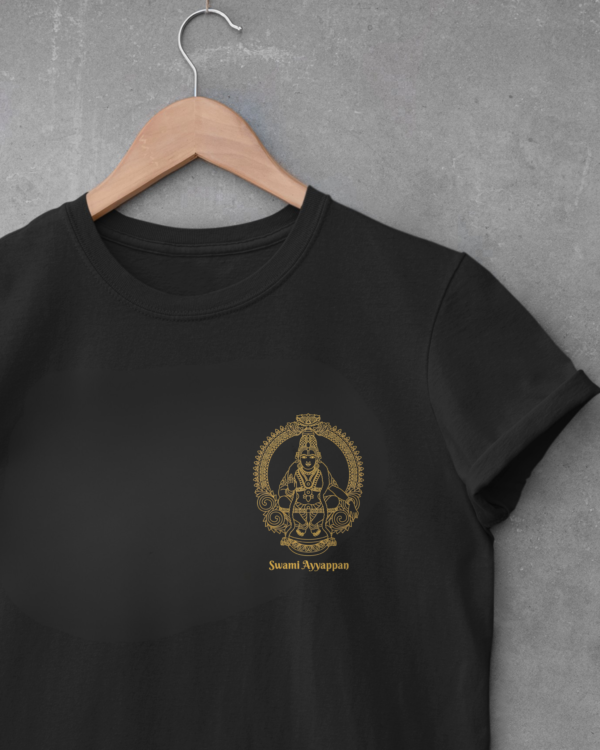 Swami Ayyappan T-Shirt Pocket Print Zoom Swami Ayyappan Unisex T-shirt