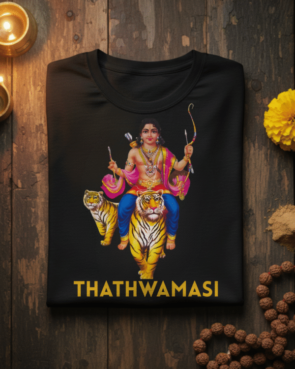Thathwamasi T-shirt Mockup - Zoom Thathwamasi Unisex T-shirt