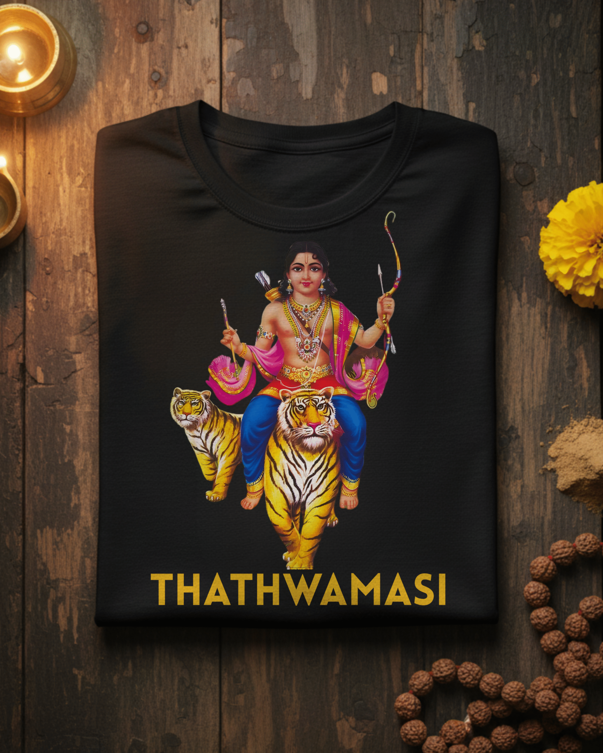 Thathwamasi T-shirt Mockup - Zoom Thathwamasi Unisex T-shirt
