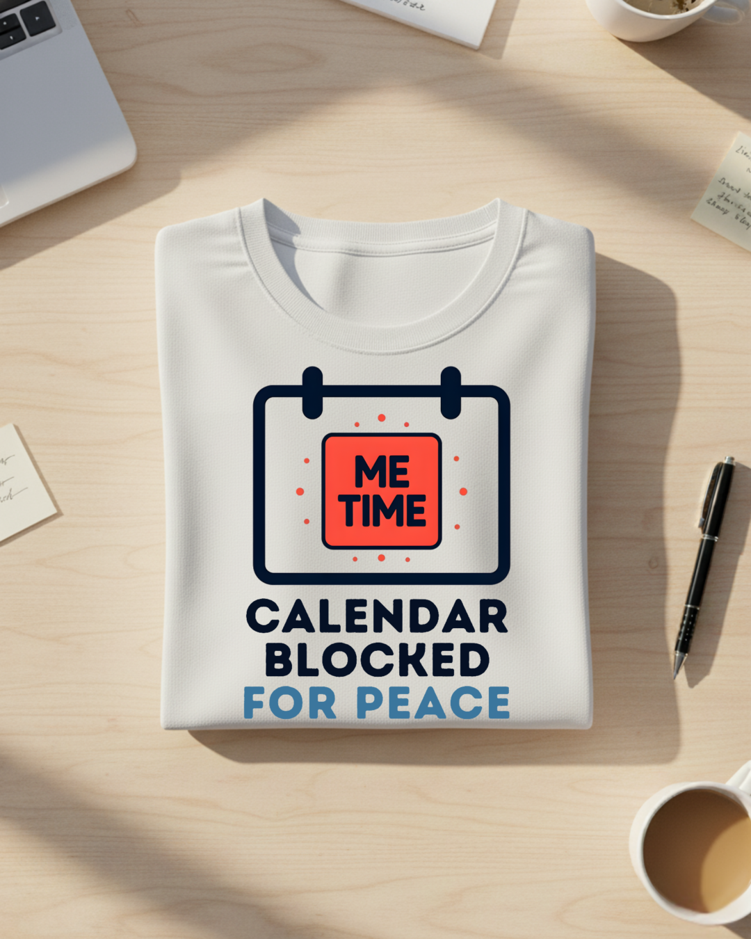 Calendar Blocked for Peace T-shirt