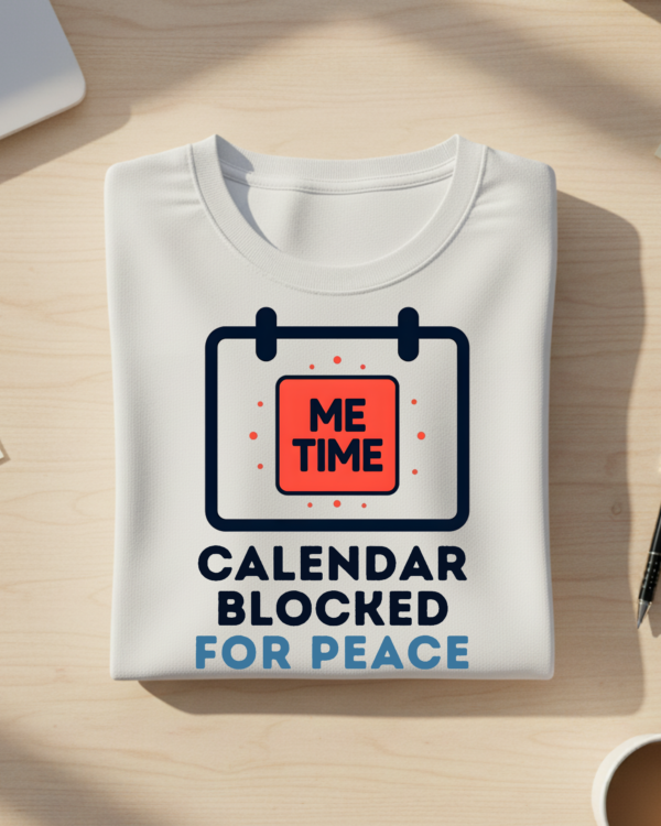 Calendar Blocked for Peace T-shirt