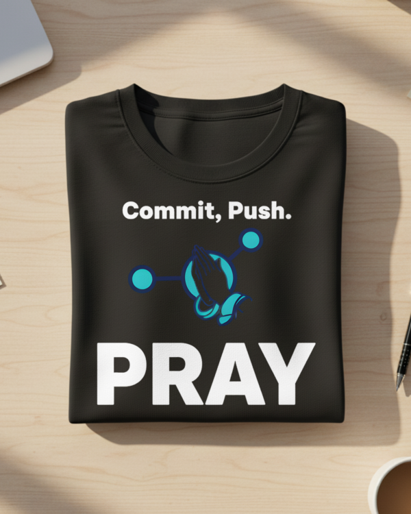 Commit Push Pray T-shirt