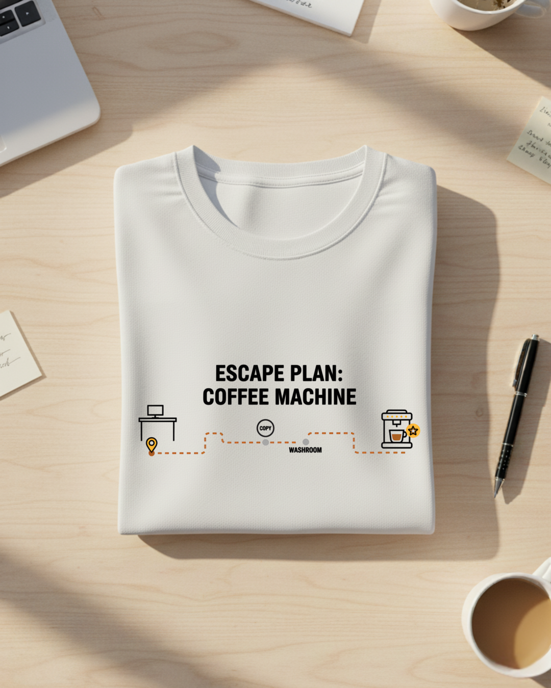Escape Plan: Coffee Machine T-shirt