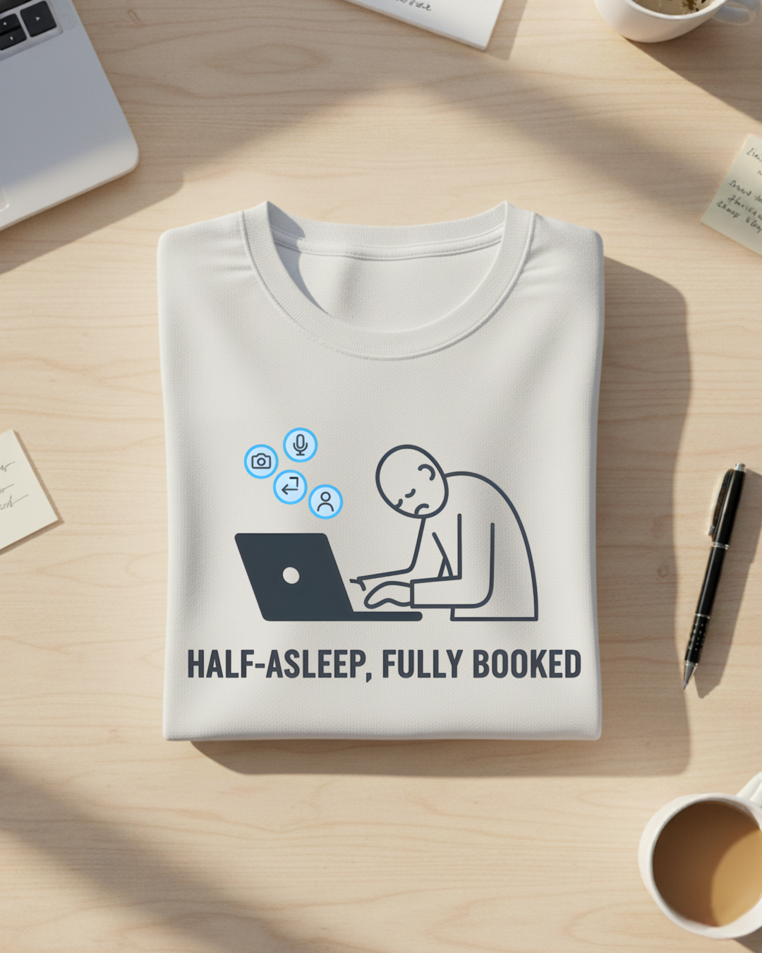 Half-Asleep, Fully Booked T-shirt