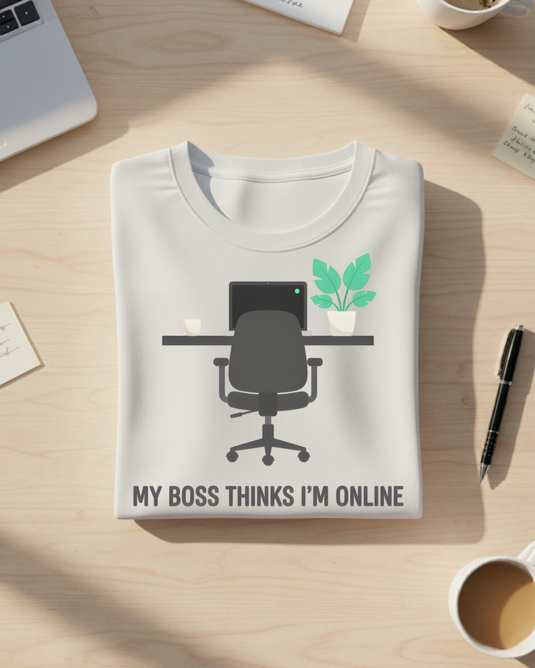 My Boss Thinks I’m Online T-shirt
