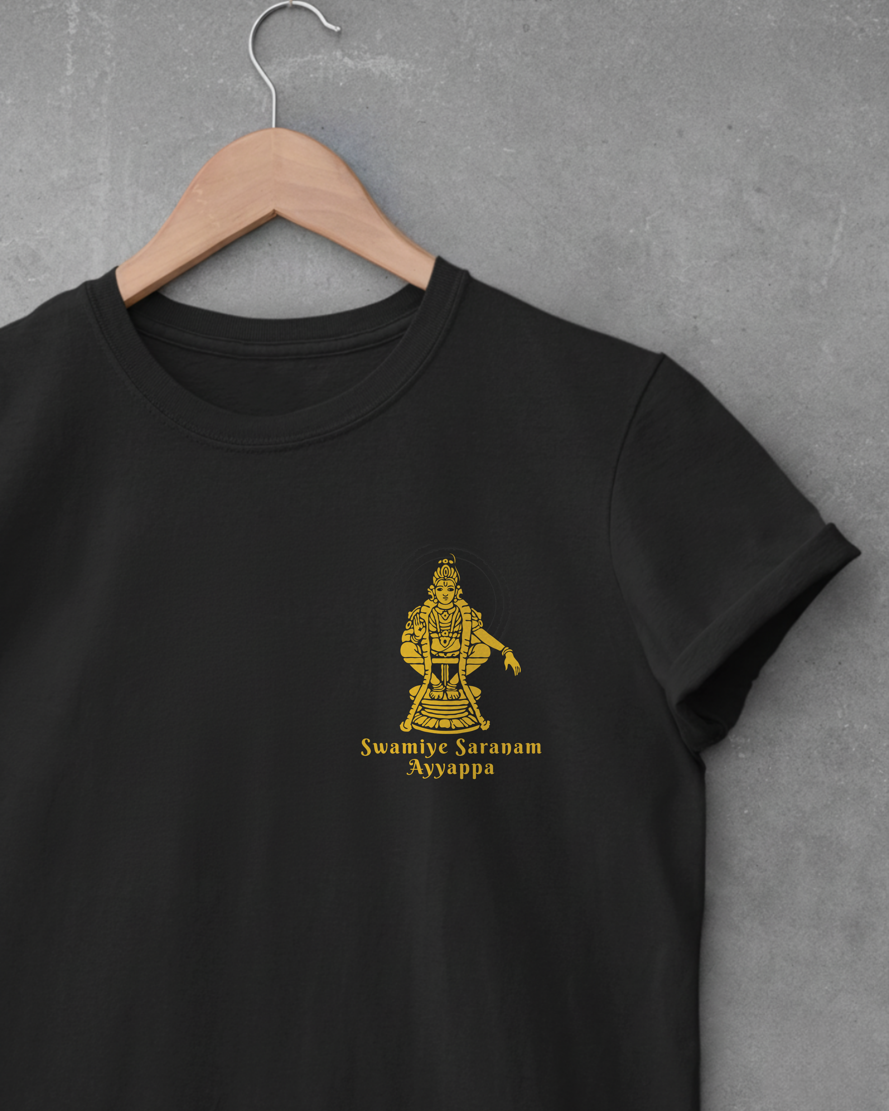 Swamiye Saranam Ayyappa Zoom Samiye Saranam Ayyappa Pocket Print Unisex T-Shirt